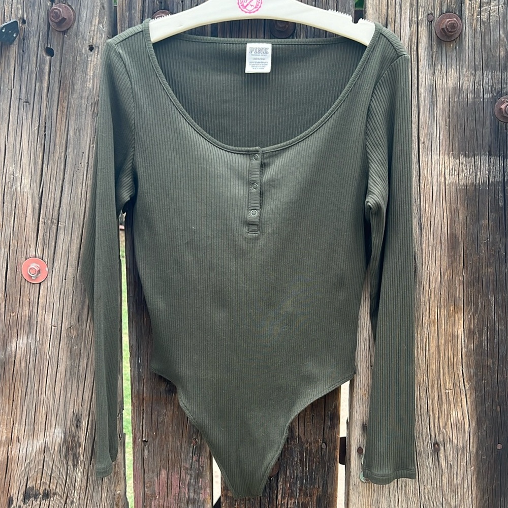 PINK bodysuit nwot